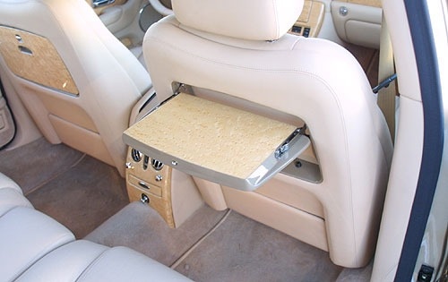 2001 Bentley Arnage interior DETAIL