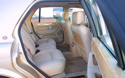 2001 Bentley Arnage interior RI