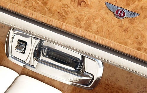 2006 Bentley Arnage interior DETAIL