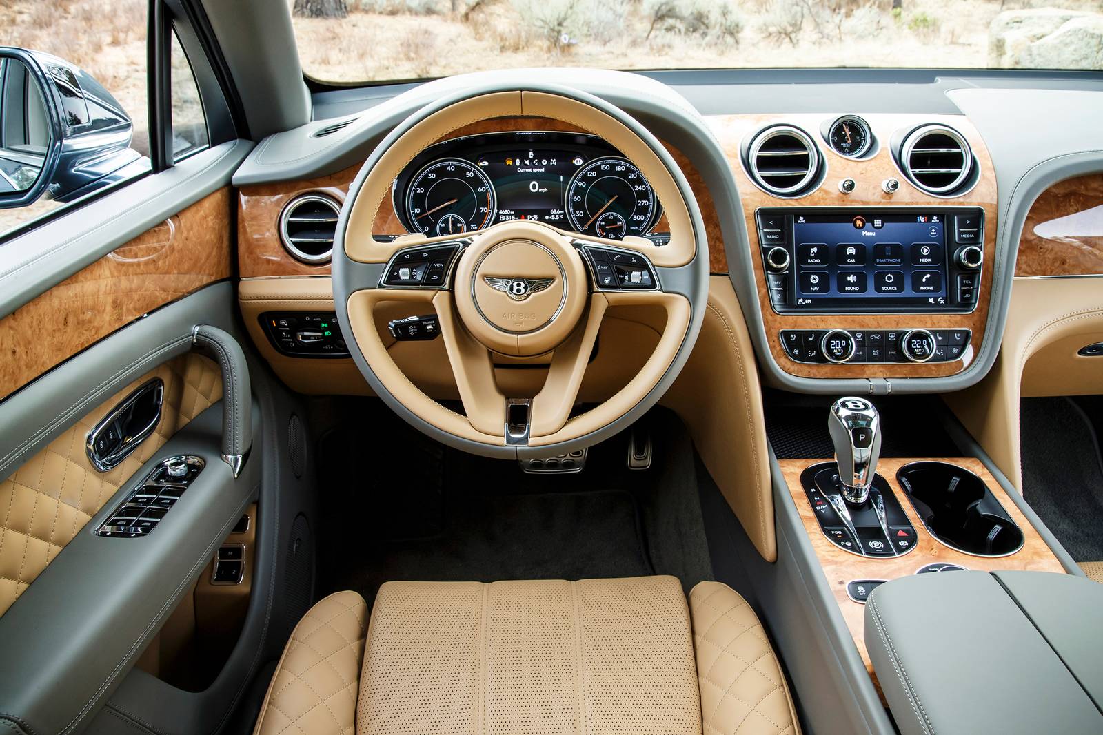 2019 Bentley Bentayga interior SWD