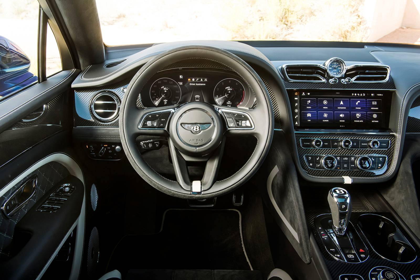 2023 Bentley Bentayga interior SWD