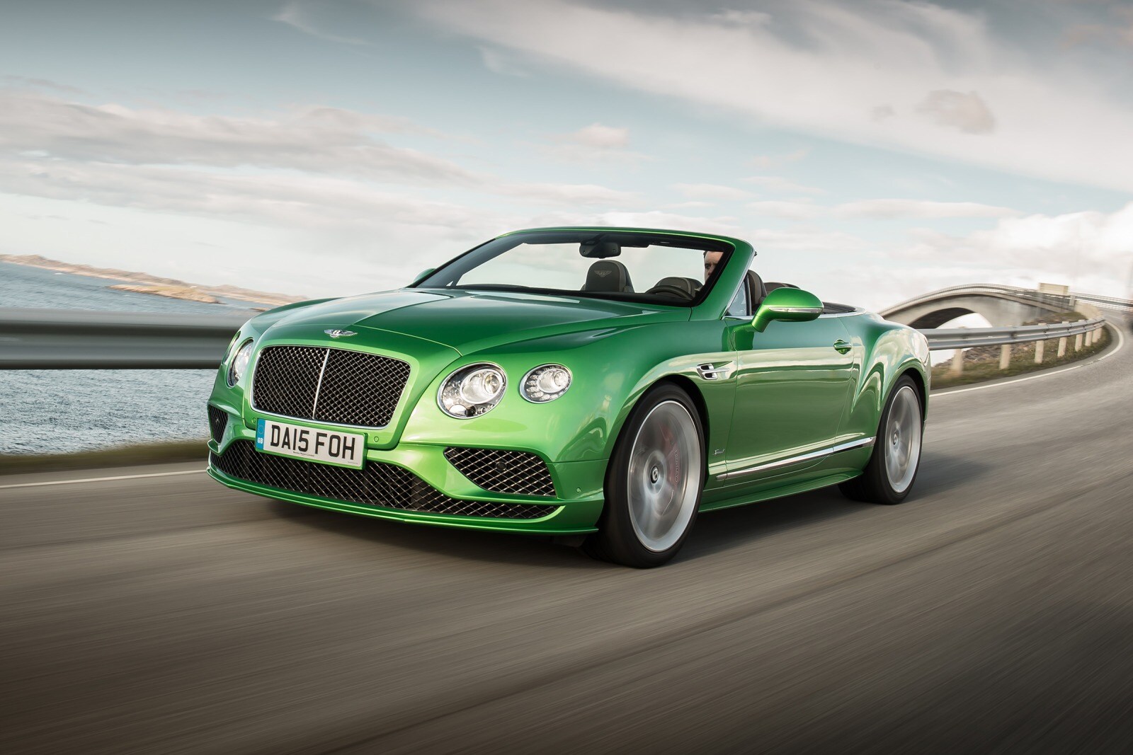 2018 Bentley Continental GT Speed Convertible Exterior Shown