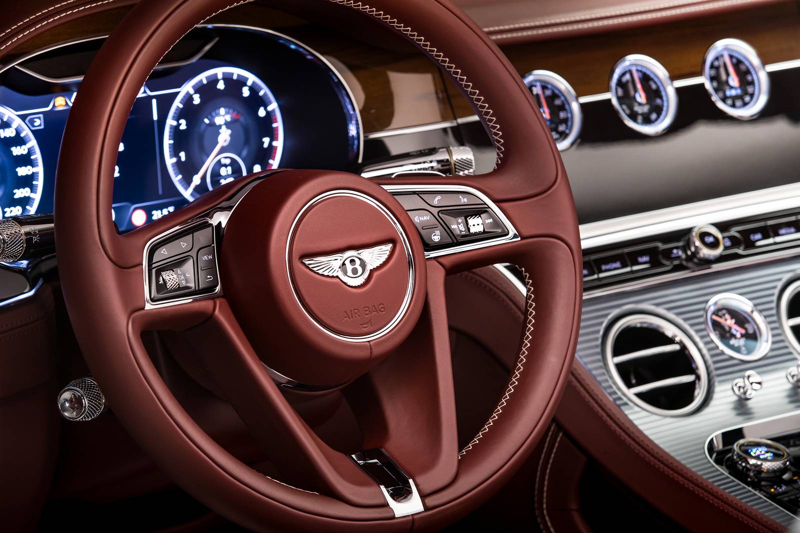 2020 Bentley Continental interior SWD