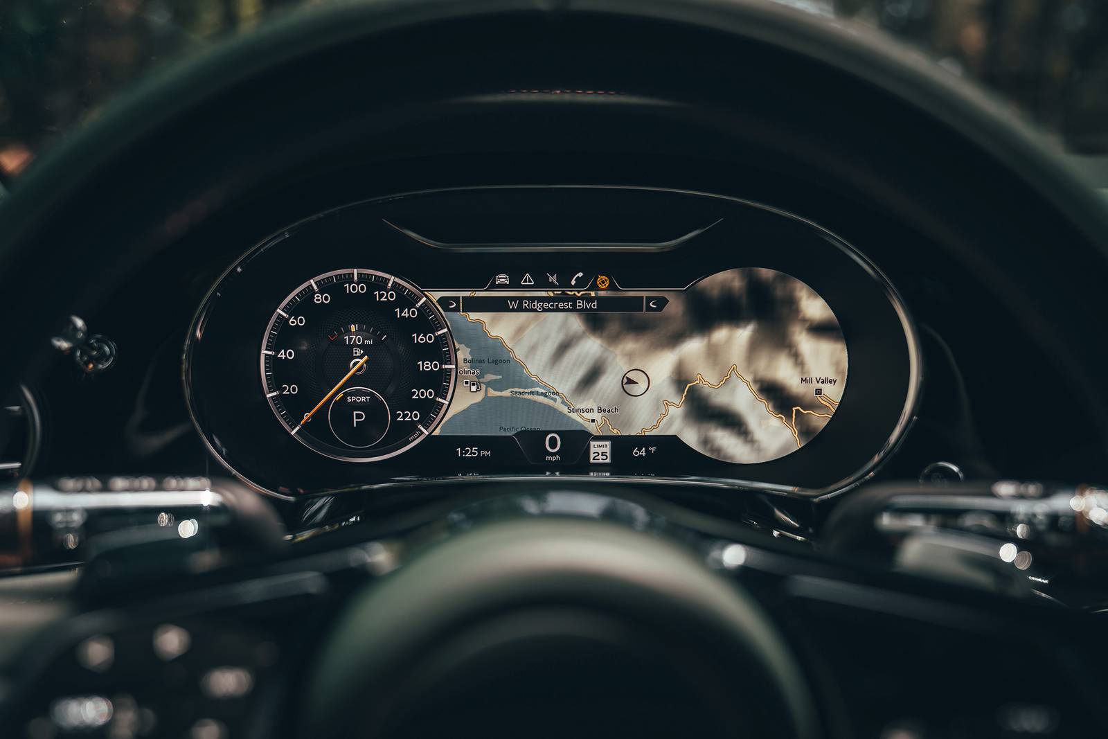 2020 Bentley Flying Spur interior NAVSYS