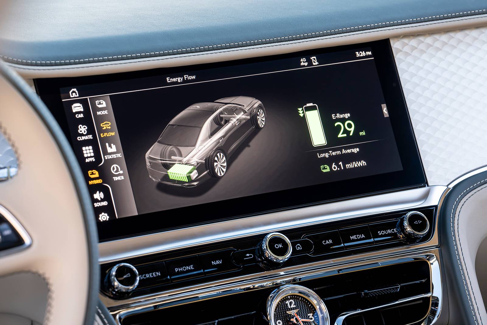 2022 Bentley Flying Spur interior CC