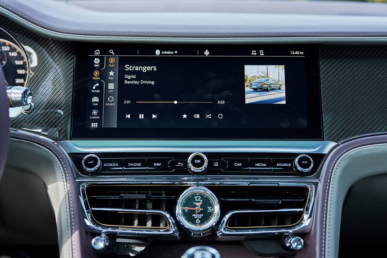 2024 Bentley Flying Spur interior CC