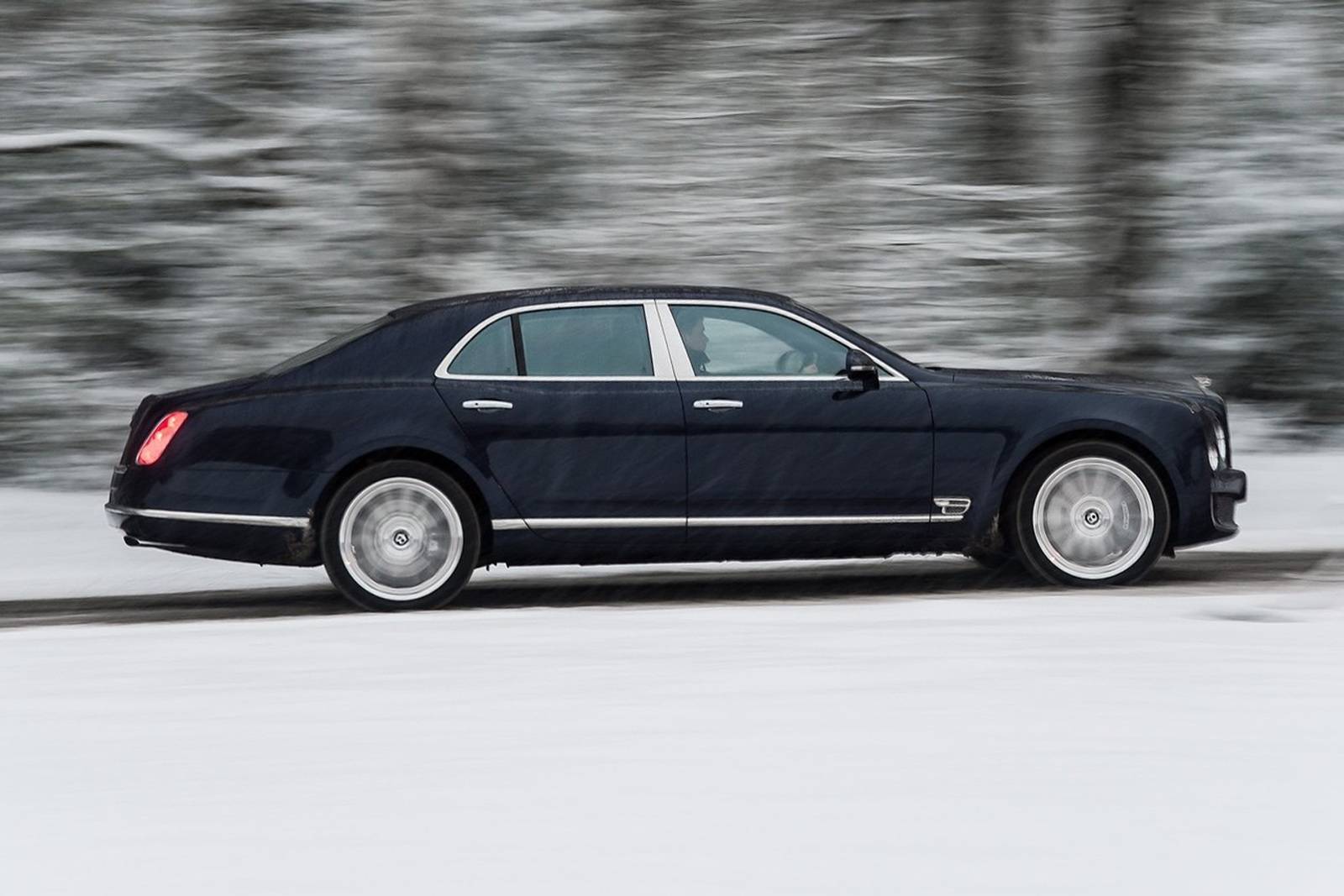 Bentley Mulsanne Sedan Profile Shown