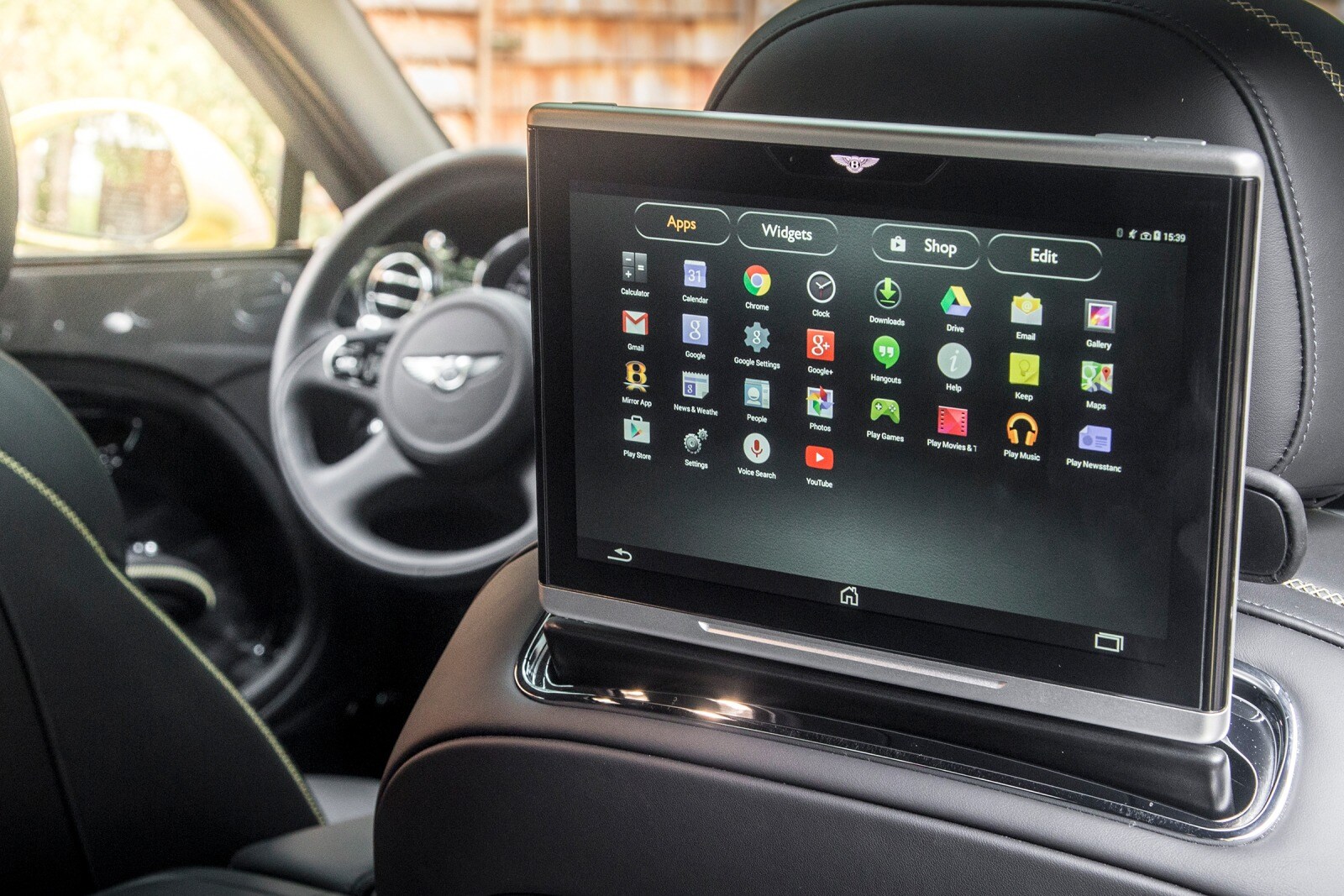 2017 Bentley Mulsanne interior DETAIL