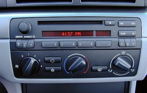 2001 BMW 3 Series interior CC