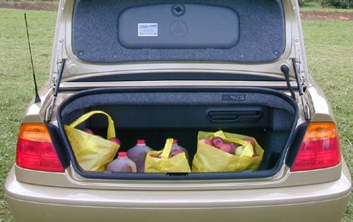 2001 BMW 3 Series interior CARGO