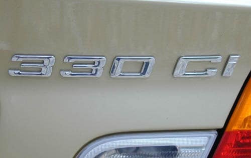 2001 BMW 3 Series exterior FBDG