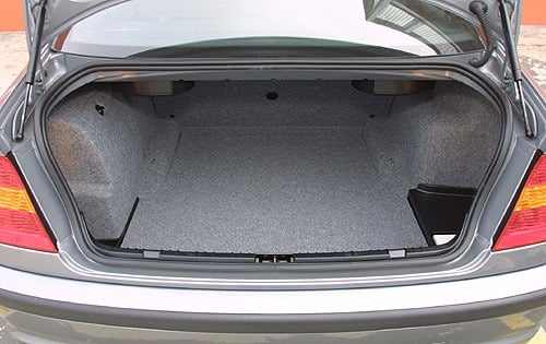 2003 BMW 3 Series interior CARGO