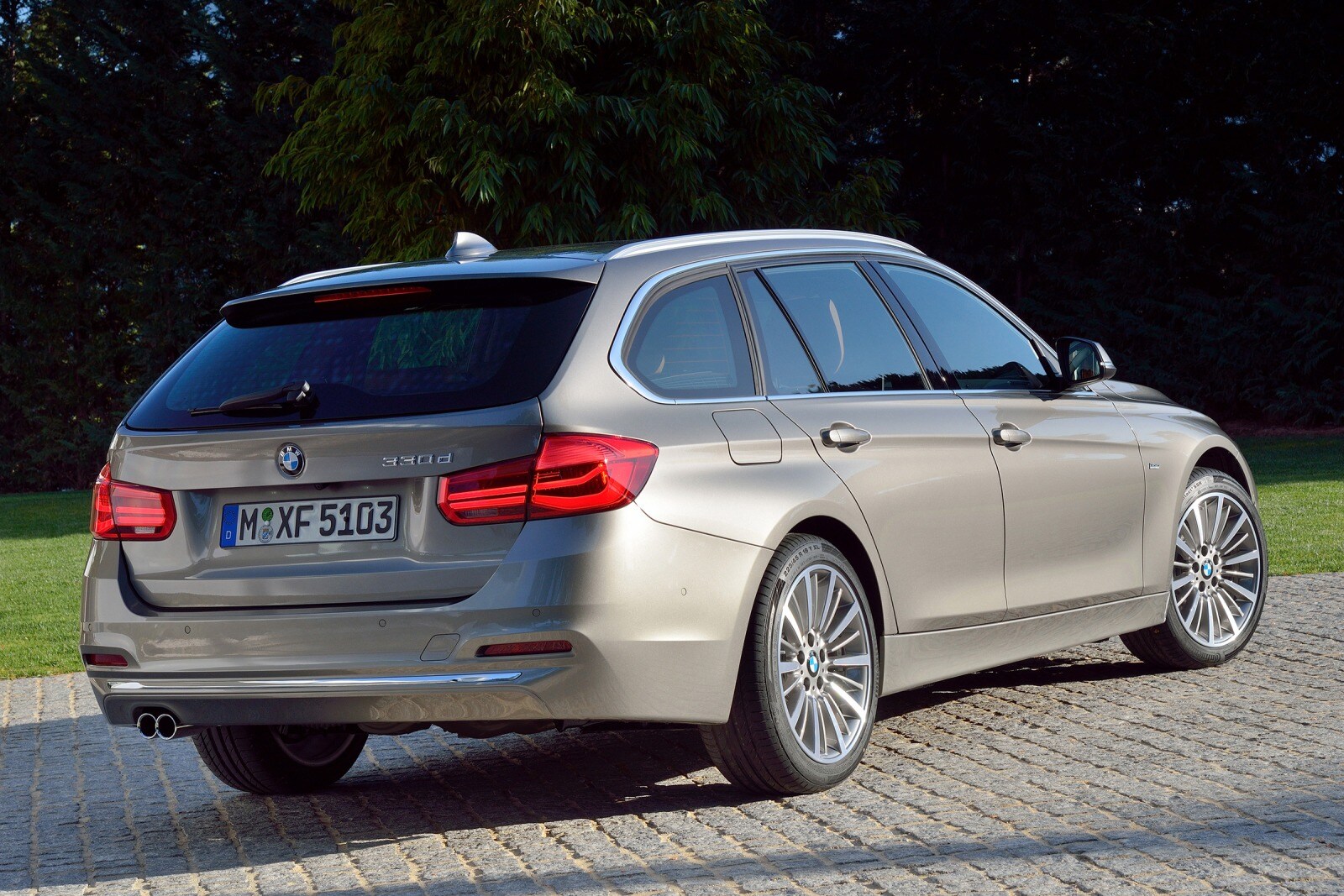 2017 BMW 3 Series 328d xDrive Wagon Exterior. European Model Shown.