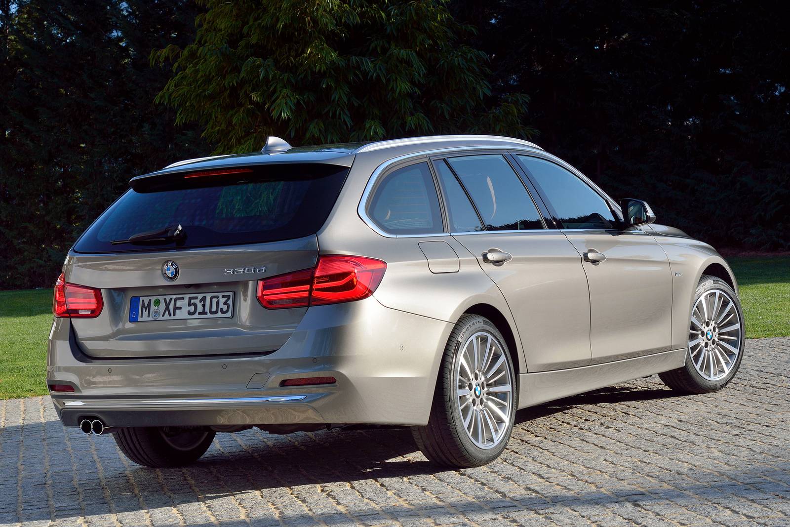 2018 BMW 3 Series 328d xDrive Wagon Exterior. European Model Shown.