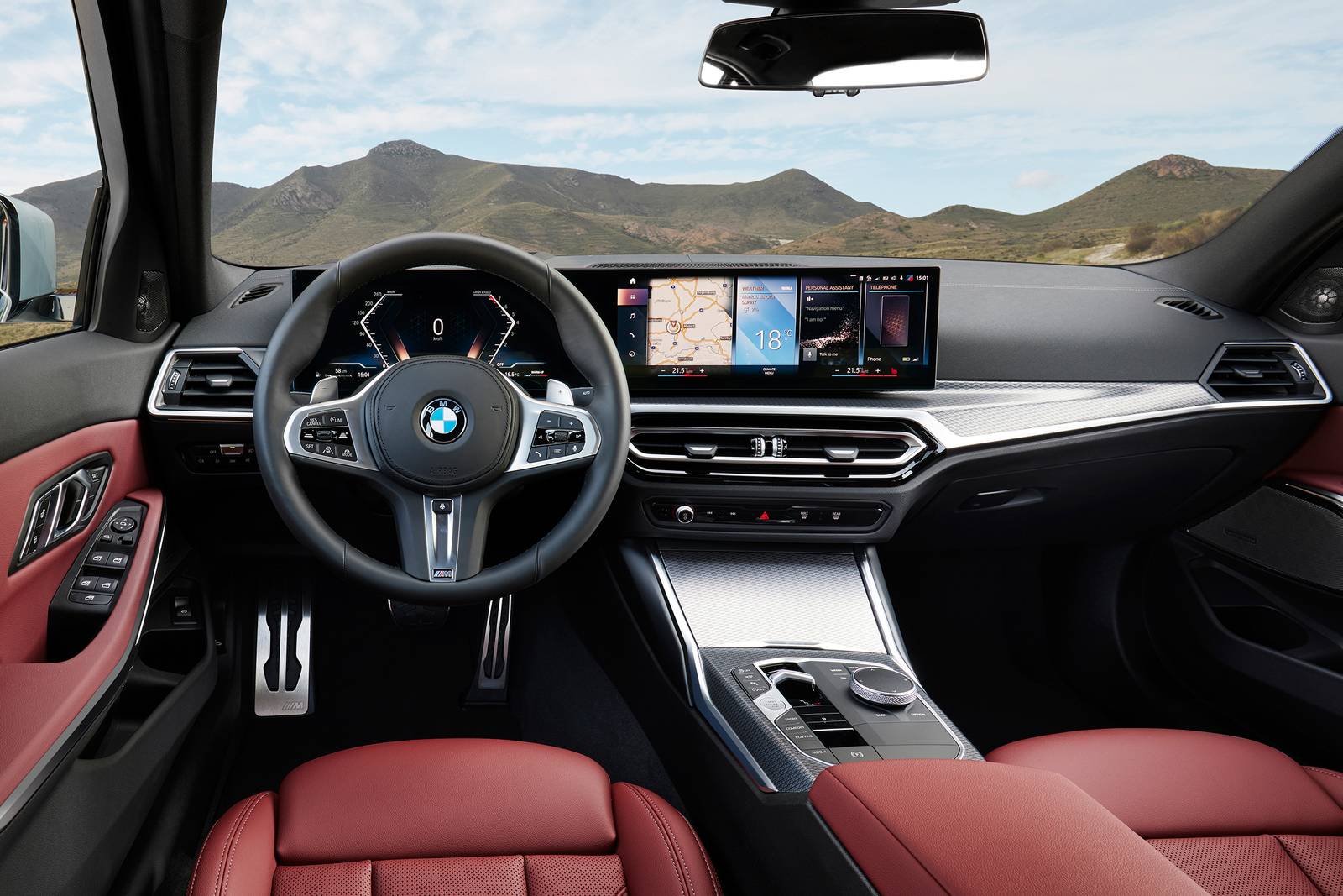 2022 BMW 3 Series interior D