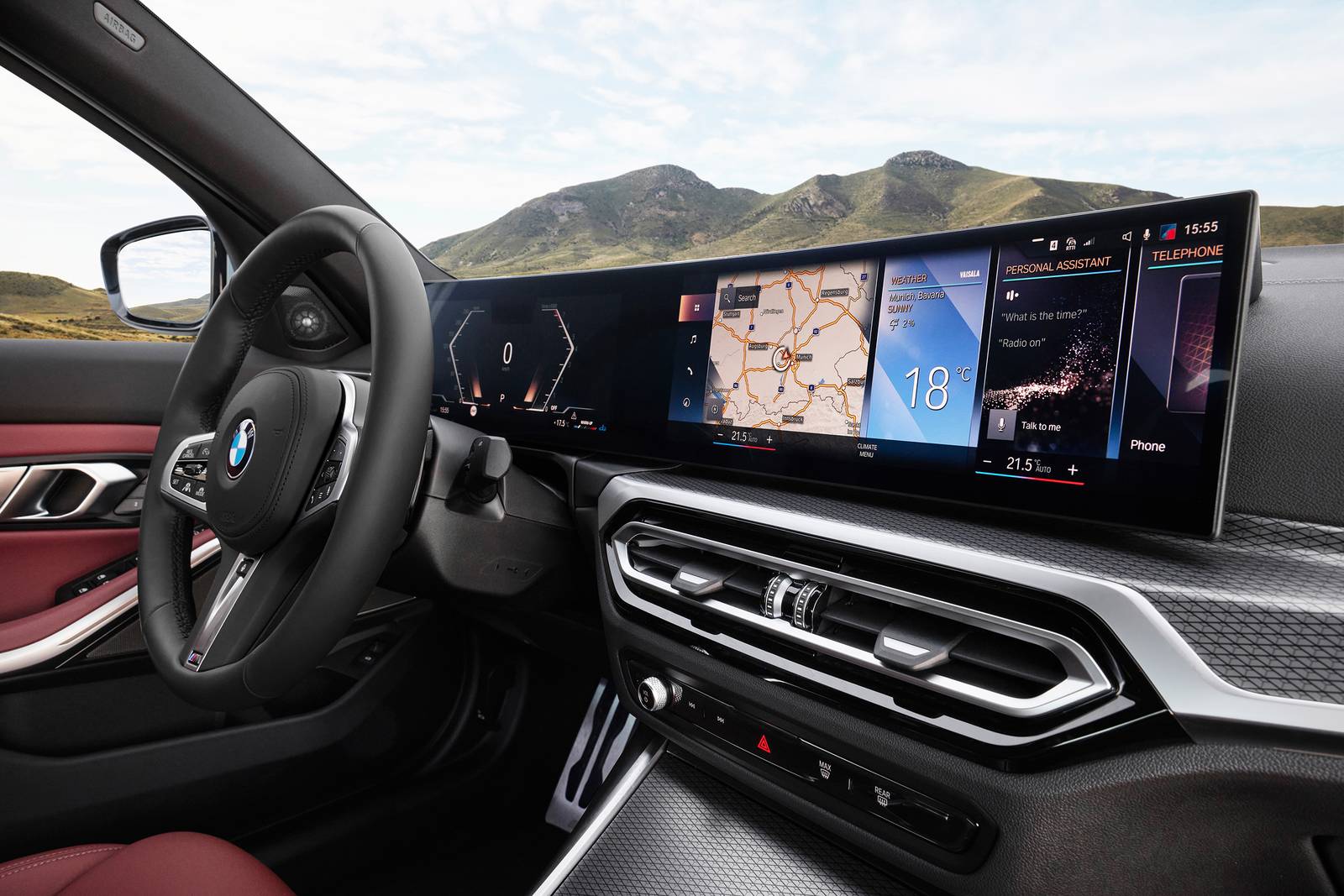 2022 BMW 3 Series interior DETAIL