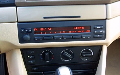 2000 BMW 5 Series interior CC