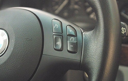 2000 BMW 5 Series interior DETAIL