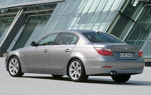 2006 BMW 5 Series 550i Sedan; European Model Shown