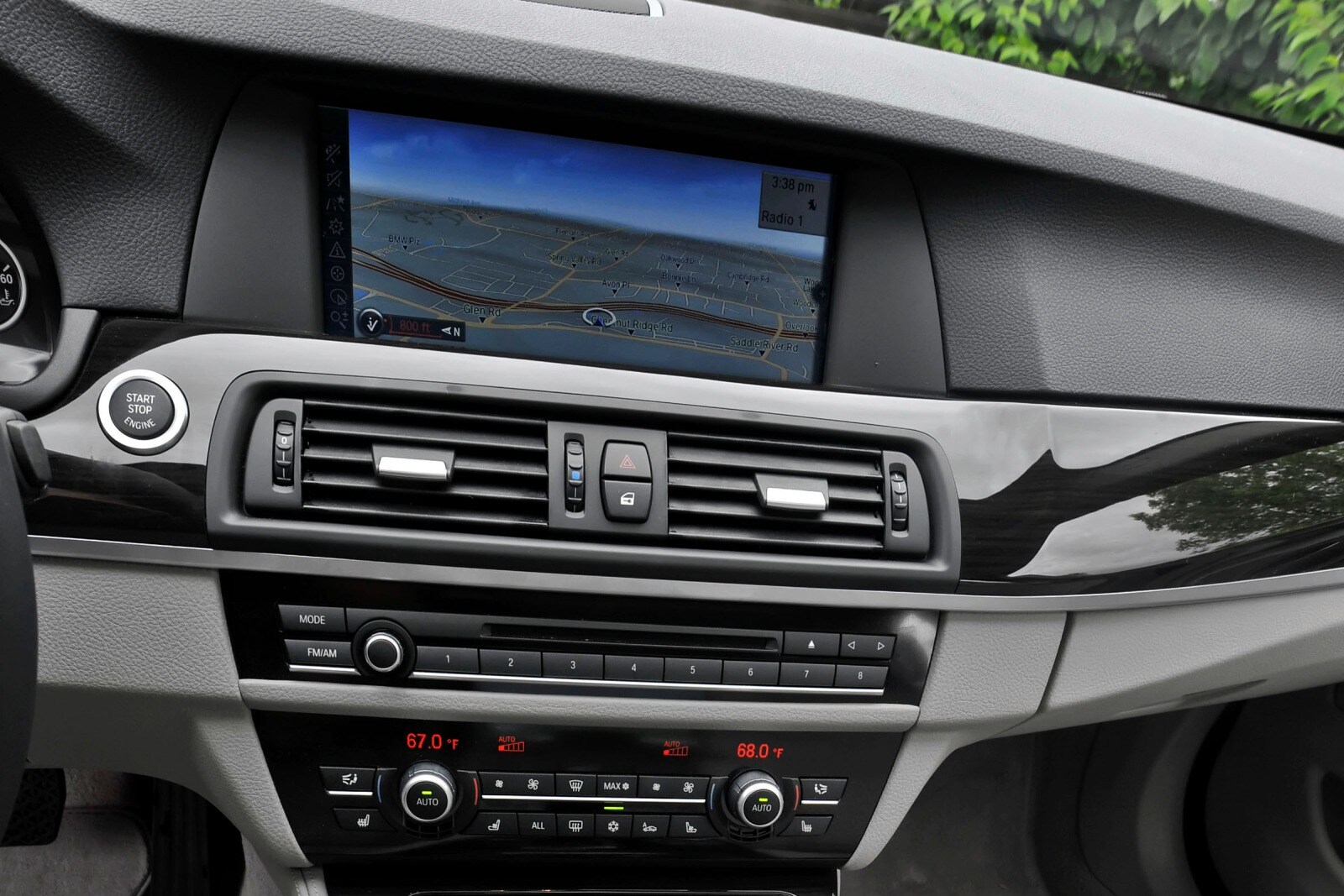 2012 BMW 5 Series interior CC