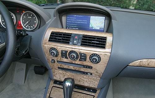 2005 BMW 6 Series interior CC