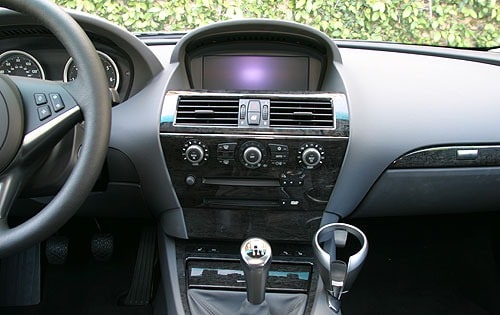 2005 BMW 6 Series interior CC