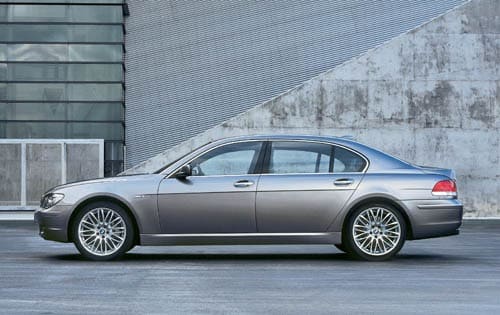 2006 BMW 7 Series 750i 4dr Sedan; European Model Shown