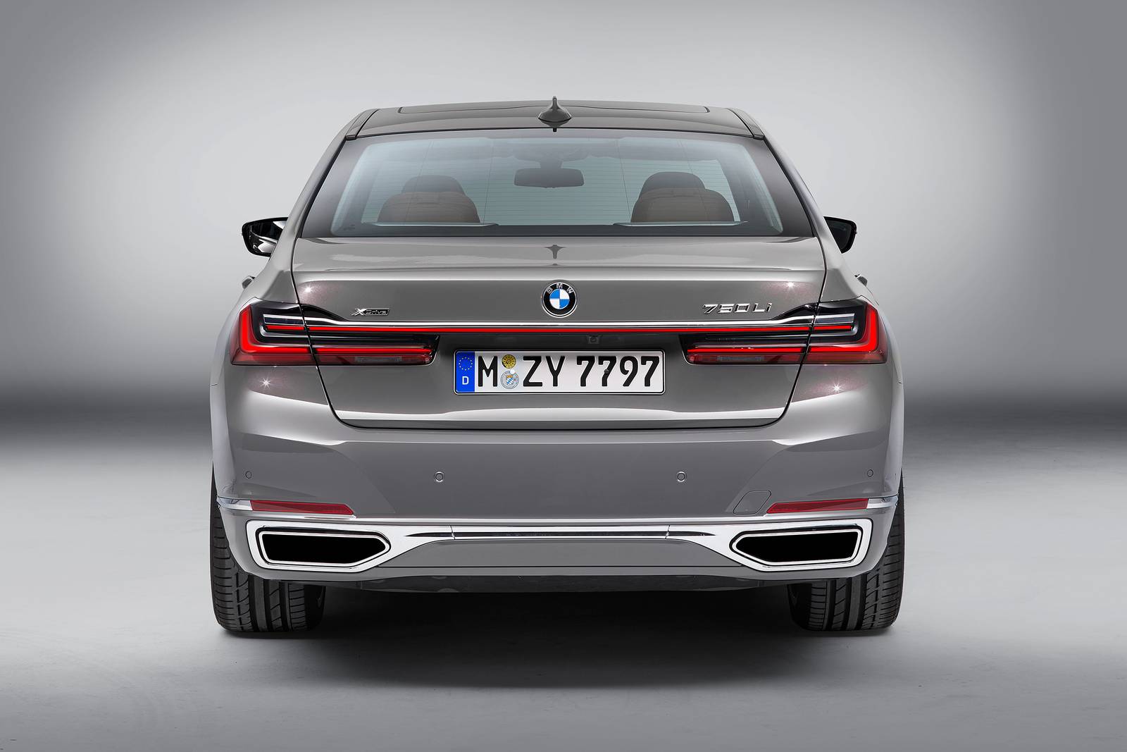 BMW 7 Series 750i xDrive Sedan Exterior. European Long Wheel Base Shown.