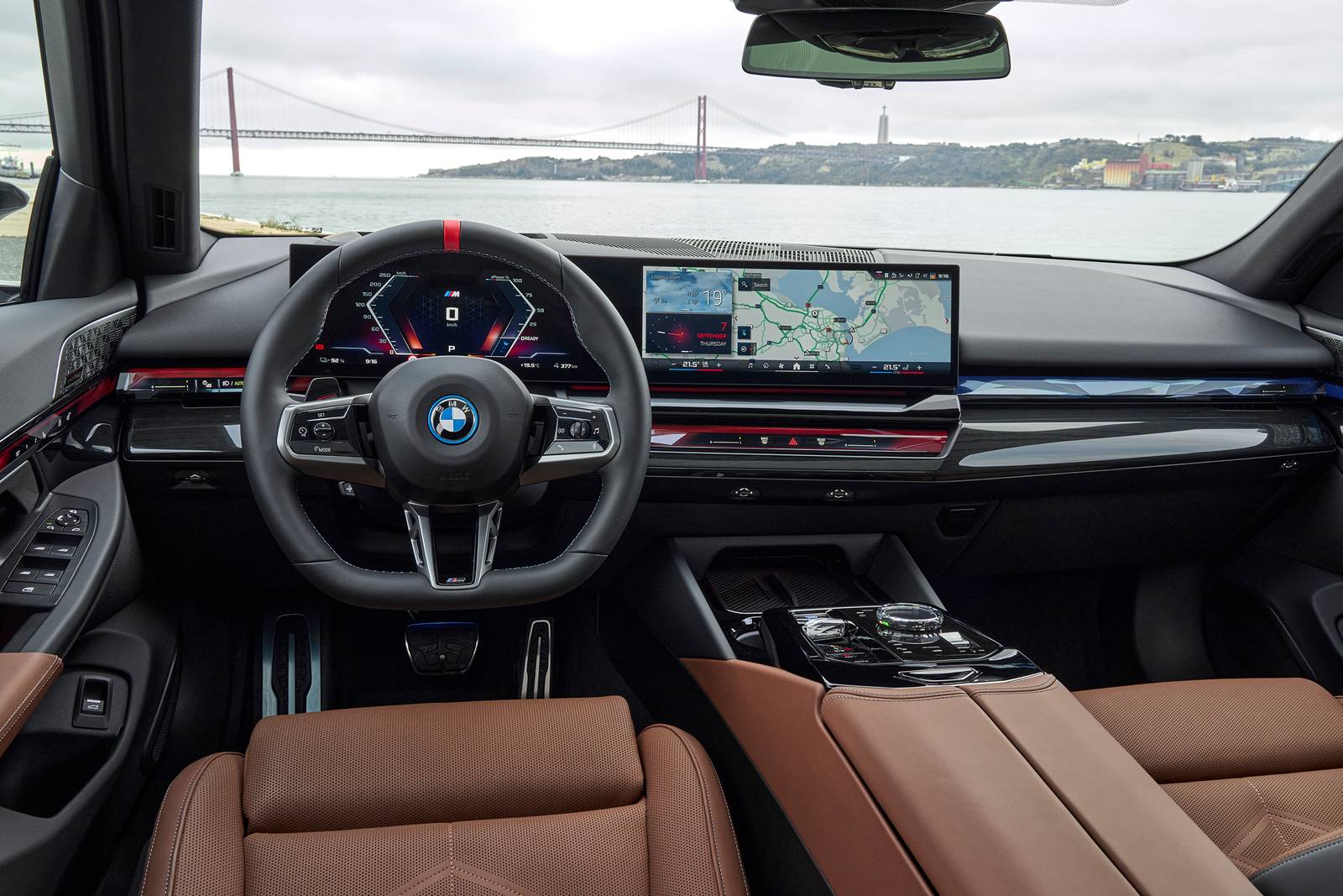 2024 BMW i5 front safety D