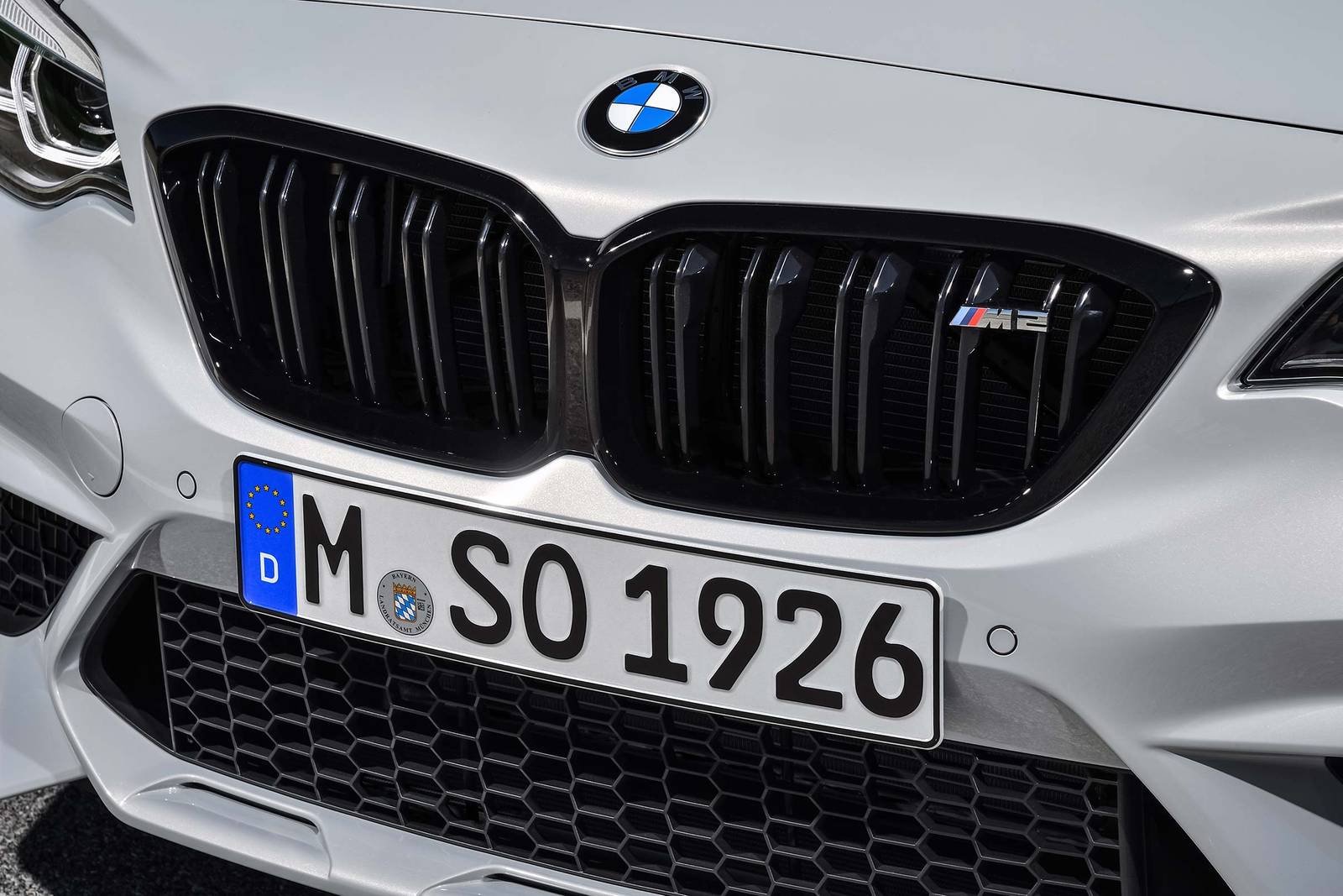 2019 BMW M2 front safety FBDG
