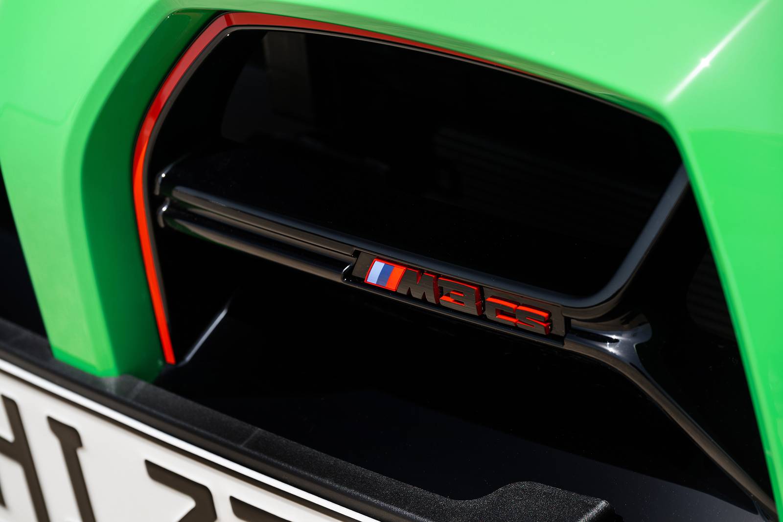 2024 BMW M3 front safety FBDG