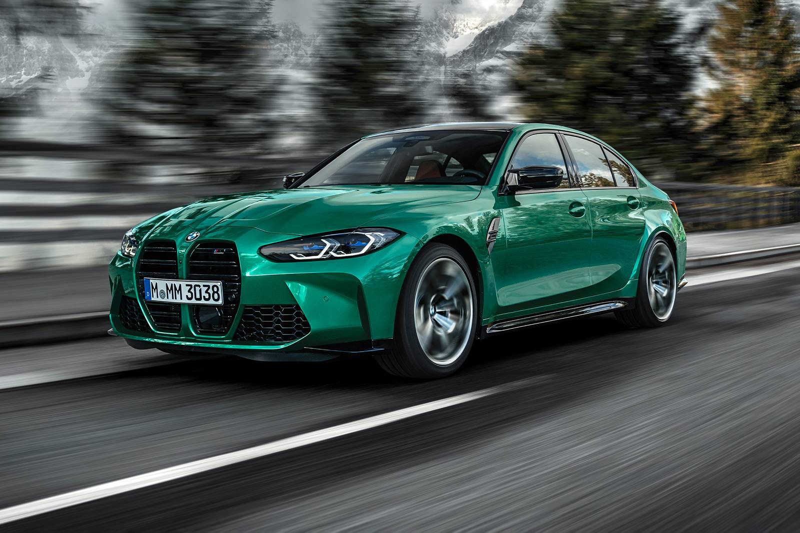 2021 Bmw M3 exterior LIFE1
