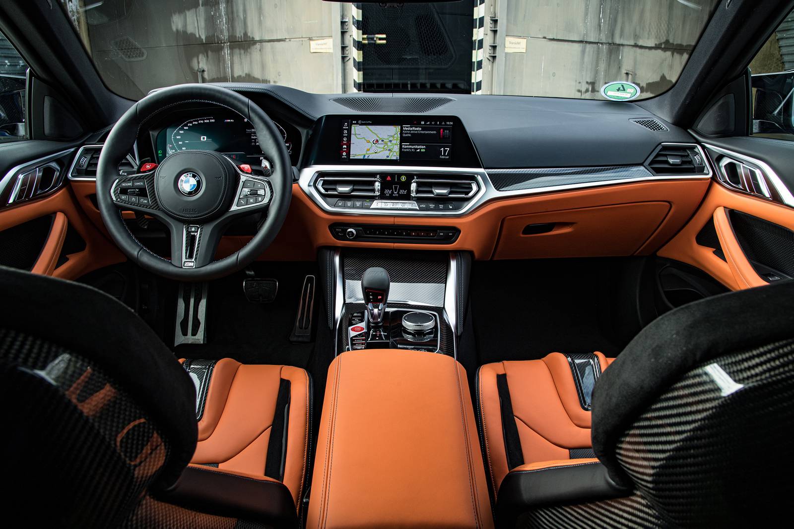 2022 BMW M4 interior D