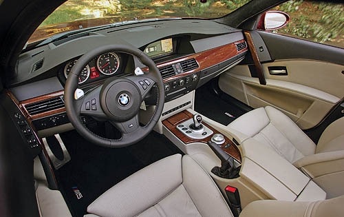 2006 BMW M5 interior I