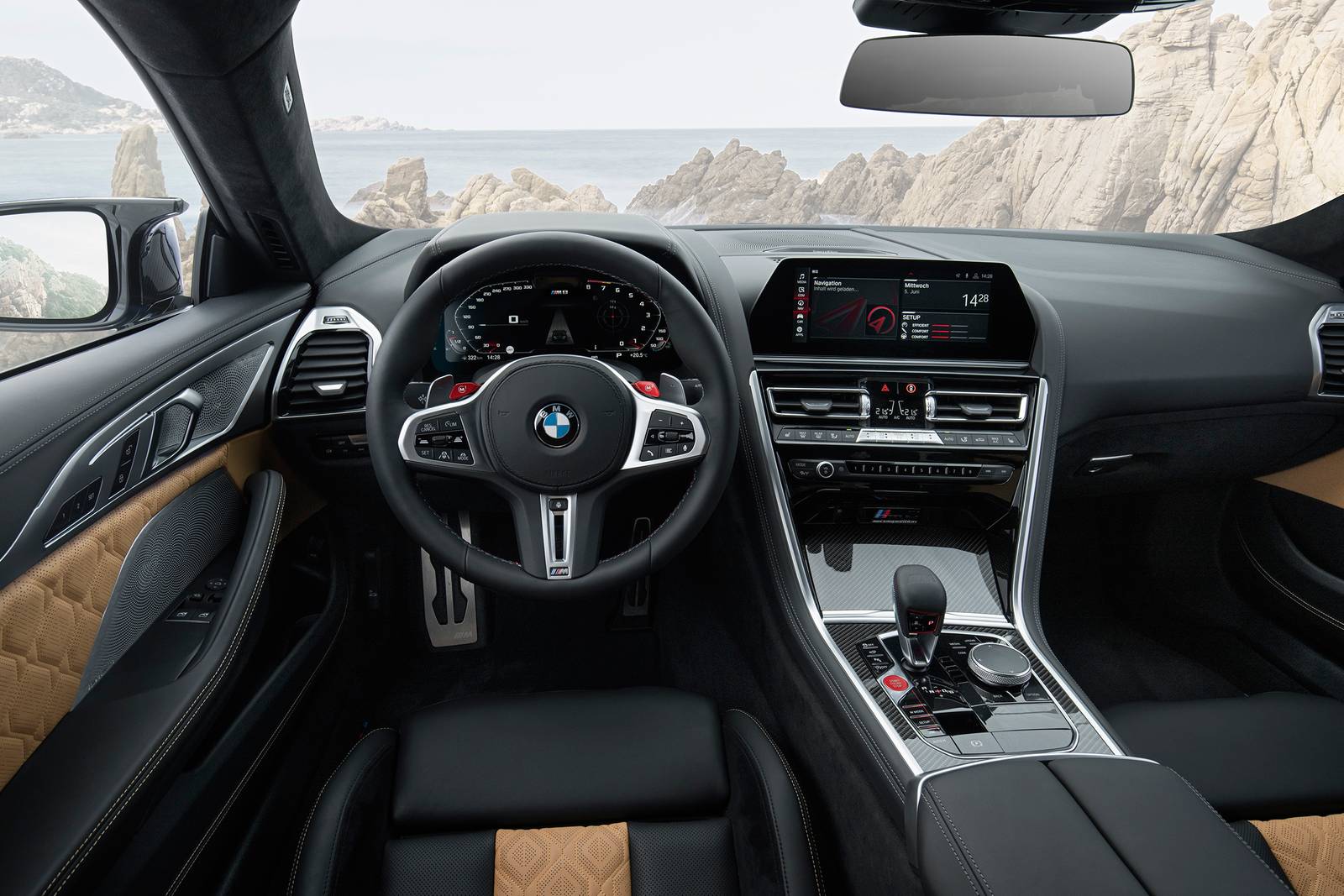2020 BMW M8 front safety D