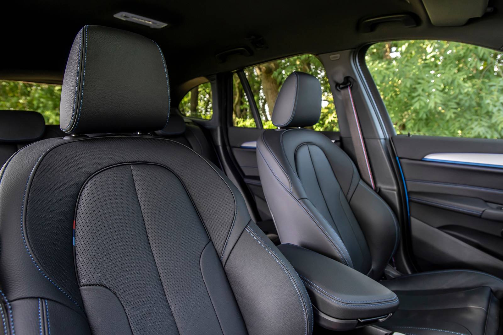 2020 BMW X1 front safety DETAIL