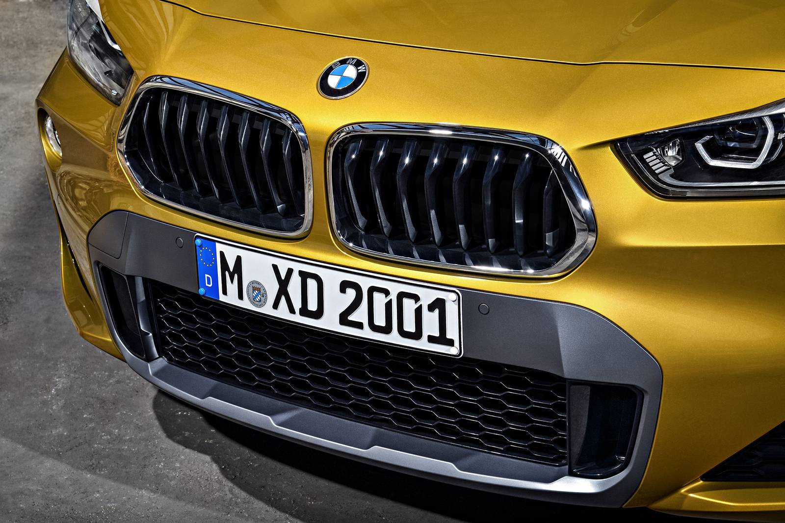 2018 BMW X2 front safety FBDG