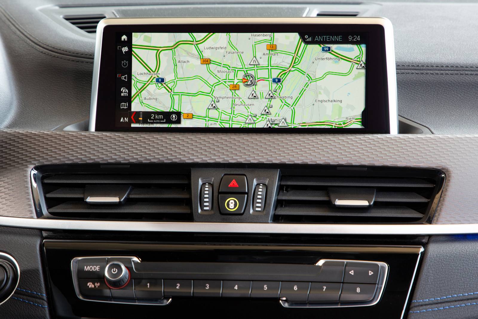 2022 Bmw X2 interior NAVSYS