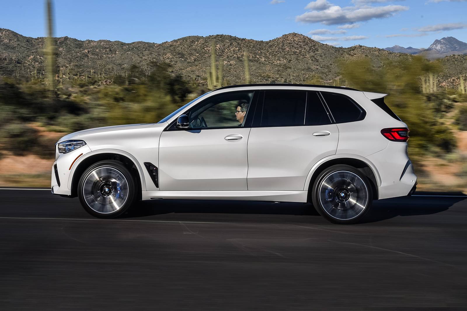 BMW X5 M Base 4dr SUV Profile Profile. Competition Package Shown.