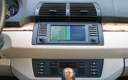 2006 BMW X5 interior CC