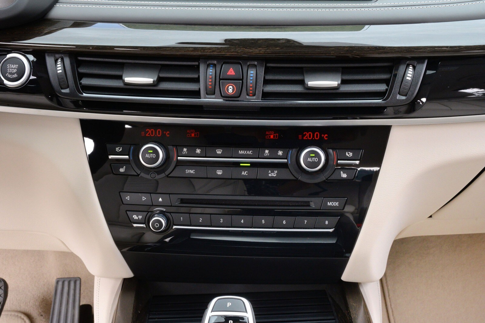 2016 BMW X5 interior CC