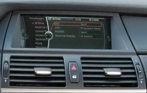 2010 BMW X6 M interior CC