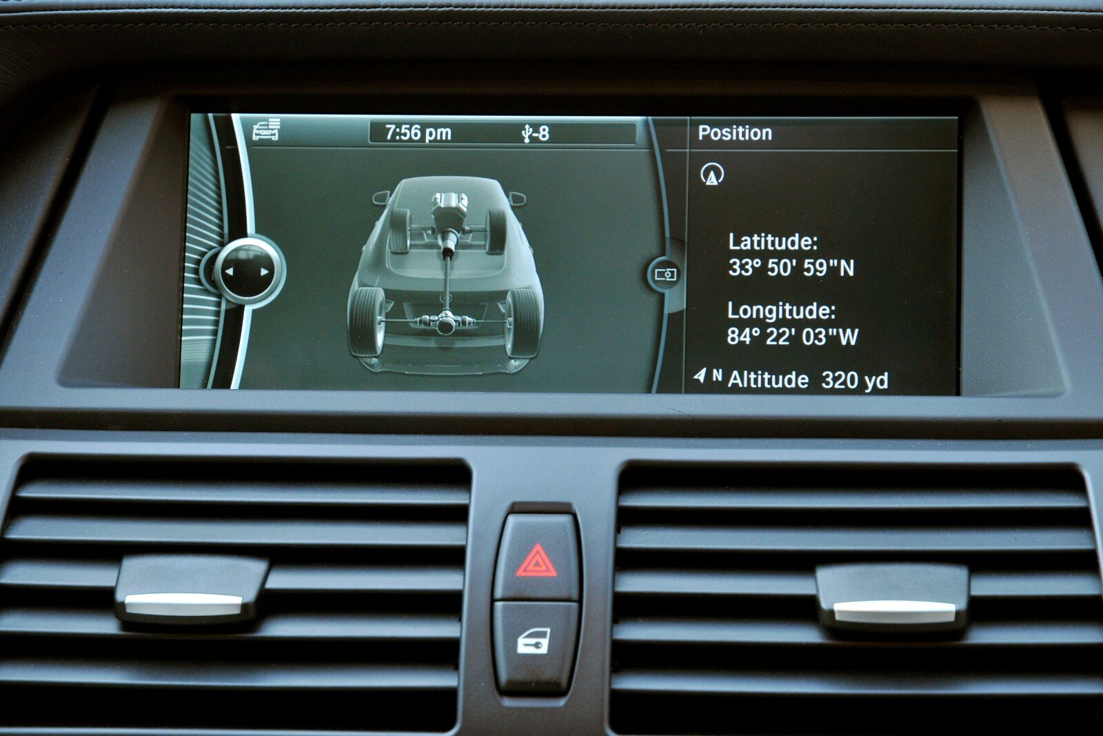 2013 BMW X6 M interior DETAIL