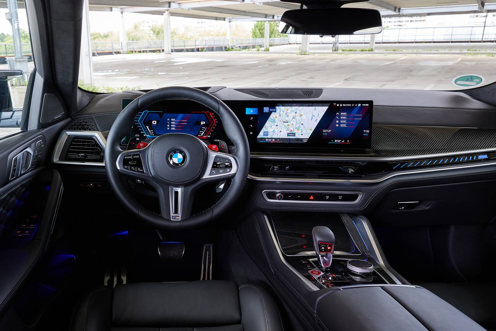 2025 BMW X6 front safety D