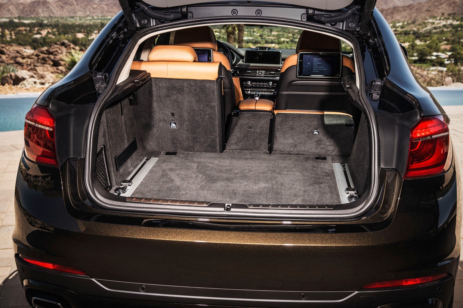 2015 BMW X6 M interior CARGO