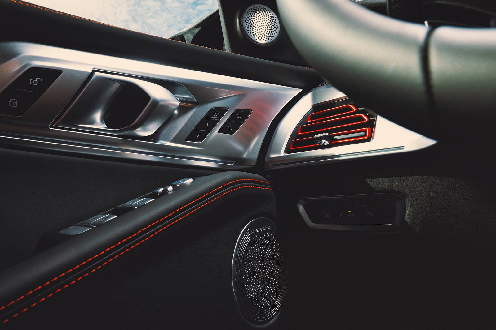 2024 BMW XM front safety DETAIL