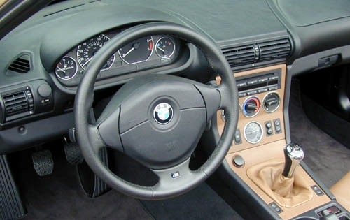 2000 BMW Z3 interior D