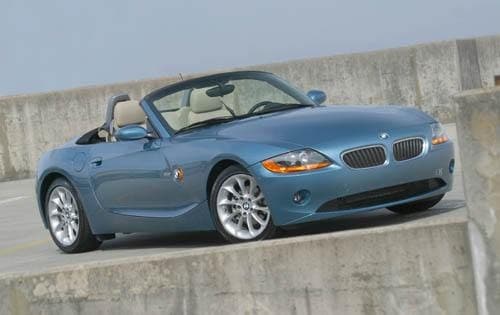 2003 BMW Z4 interior CC