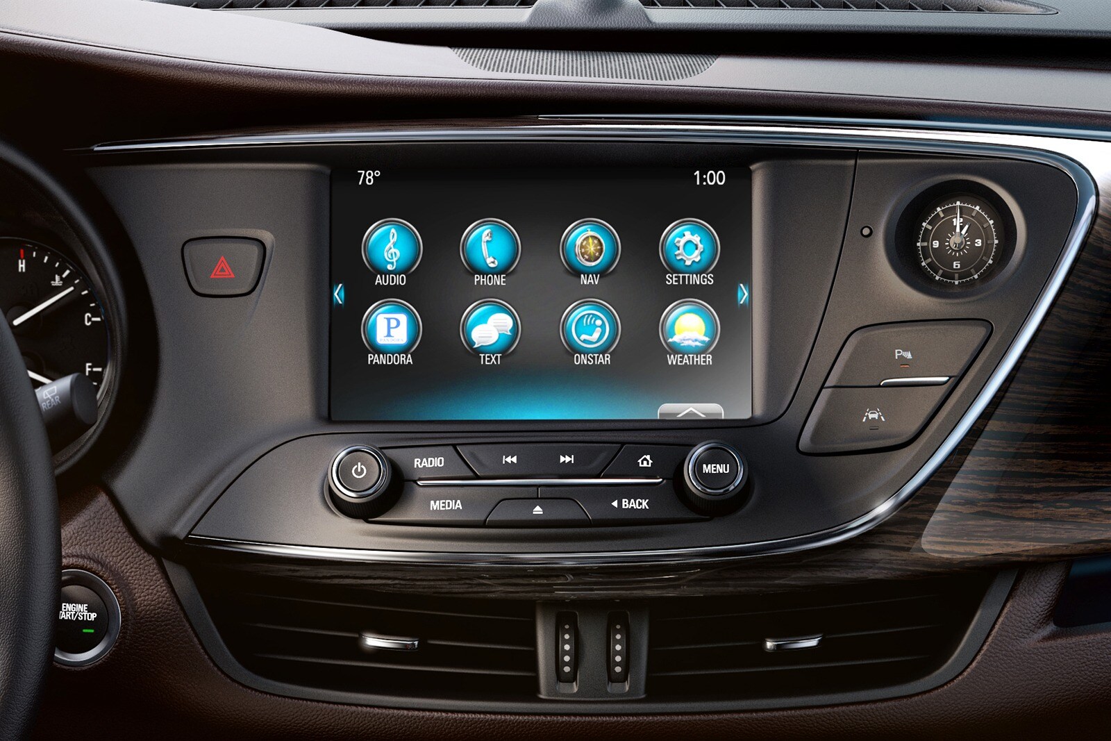 2016 Buick Envision interior CC