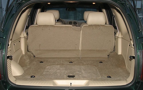 2005 Buick Rainier interior CARGO